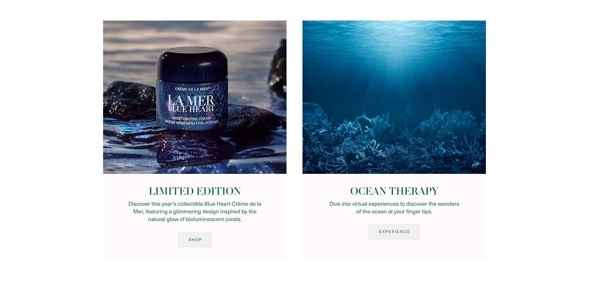 La Mer Blue Heart